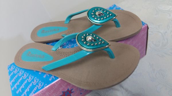 Rasteira Strass