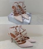 Scarpin trançado